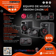 ✅ LG ✅ SUPER EQUIPO DE AUDIO LG XBOOM CK43N. SERVICIO DE MENSAJERÍA CON FACTURA Y GARANTÍA. TL 54833699 - Img 54110630
