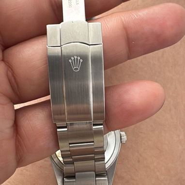Rolex Oyster Perpetual ( copia excelente calidad) esfera rosa acero inoxidable 36mm - Img 123138880