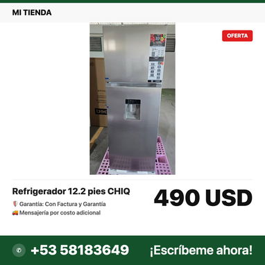 🧊 ¡REFRIGERADORES NUEVOS DE PAQUETE! ❄️ CON FACTURA Y GARANTÍa 🥩🍓 - Img 118102798