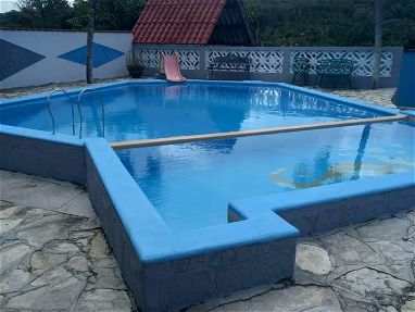 ♨️♨️Linda casa de renta con 5 habitaciones climatizadas cerca del mar y piscina grande, GUANABO, WhatsApp+53 52 46 3651 - Img main-image-45799303