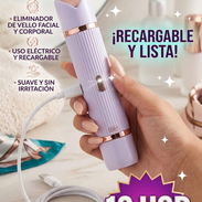 Depiladora Recargable 2 en 1 para Mujer por solo 12 USD 💜 - Img 58176188