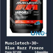 Muscletech 30 Blue Razz Freeze - Img 55506644