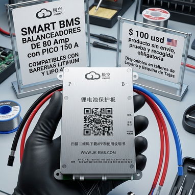 ‼️🔋🪫🔋ROTEGE TUS BATERIAS CON NUESTROS BMS INTELIGENTES ®JK® TODOS DE 24 SERIES COMPATIBLES CON TODO TIPO DE BATERIAS - Img 122685879