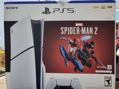PS5 / PlayStation 5 Slim / Incluye Spiderman 2 Nuevo en Caja Ganga !!!! - Img main-image-45620126