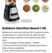 Batidora Hamilton Beach de 1.18L. Nueva - Img 49660711