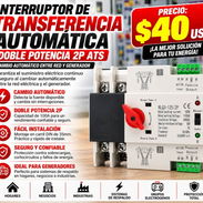 Interruptor de transferencia automática. - Img 58116478