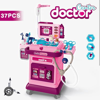 Juguetes de doctor rosado y azul - 2/2