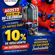 Decoración de cumpleaños. Descuento del 10% - Img 56684396