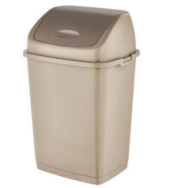 🛒 Cestos de basura con tapa basculante y de pedal – 10 litros - 6/8