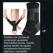 Tobillera con correas de compresion ajustableblebles - Img 55456347