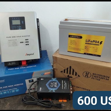 Ss vende inversor cargador, baterías lifepop4 y cargador de 55A - Img 123010264