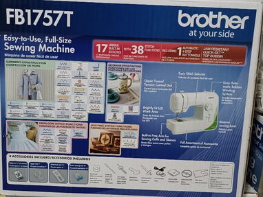 Máquina de coser eléctrica marca Brother - Img 52369555