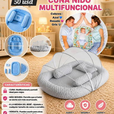 Cuna nido - 3/4
