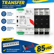 Transfer Automático Geya de 3 polos, 100 amperes y 110 volt - Img 58079603
