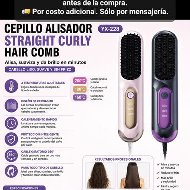 Cepillo eléctrico, secador, plancha y rizador de pelo (cabello), modelos recargables y estándar - Img 125666466