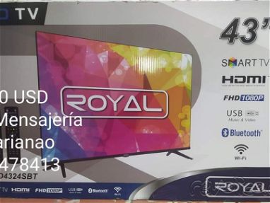 Smart TV de 43" - ROYAL  Nuevo en su caja ☎️ 55478413 - Img main-image-45654728