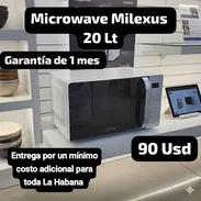 Microwave Milexus 20 Lt, Garantía de 1 mes, Entrega por un mínimo costo adicional para toda La Habana - Img 52815823