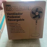 Ventilador Recargable incluye panel solar - Img 55604428