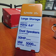 💯Tecno Spark 20C (128gb/8gb RAM+8). NUEVOS En Caja. Dual SIM💯 - Img 45530437