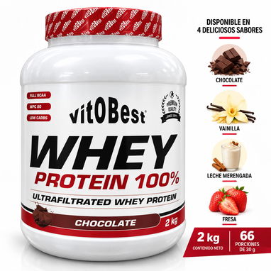 WHEY VITOBEST VARIOS FORMATOS!! - 6/9