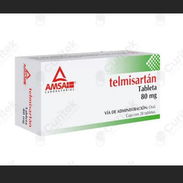 Venta de Telmisartan. Caja con 28 tabletas de 80 MG en 2500 pesos - Img 57873356