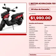MOTOR ACORAZADA 150 CC . - Img 57565635