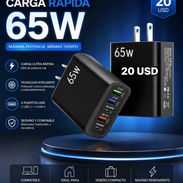 Cargador de Teléfono de Carga Rápida USB C + Cable, Cubo de Carga USB C, Adaptador de Corriente Multiusos de 5 Puertos - Img 56032968