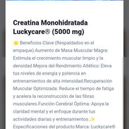 Creatinina monohidratada Luckycare(5000mg) - Img 56828758