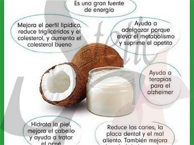 Aceite de coco d Barbacoa; cabello, piel, masajes y buena salud... - Img 70408533