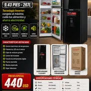 🧊 INVERTER 🧊 REFRIGERADOR SANKEY 9.43 PIES NO HACE HIELO. MENSAJERÍA CON FACTURA Y GRANATÍA. 📲 54833699 - Img 55827378