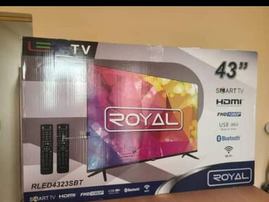 Smart TV marca ROYAL 43 pulgadas 400 USD - Img main-image