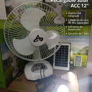 Ventilador recargable ACC de mesa 12" - Img 56042328