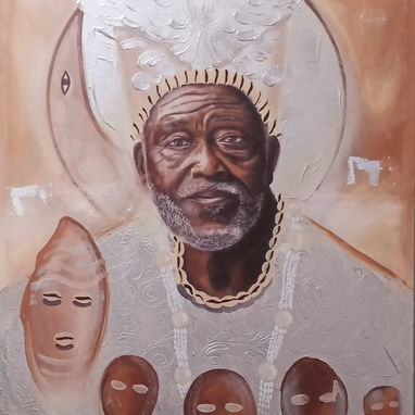 CUADROS DE ORISHAS por encargo. - 2/6