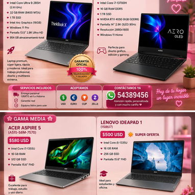 💖💻✨ ¡NUEVAS LAPTOPS EN LAURIMAX ENERGY! ✨💻💖 - Img 122198163