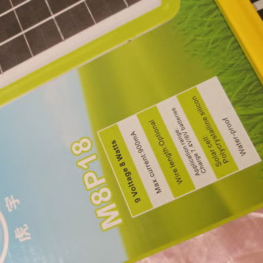 Panel solar recargable - 3/3