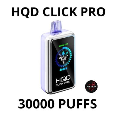 vaper HQD CLICK PRO 30 000 puffs en Plaza, La Habana, Cuba