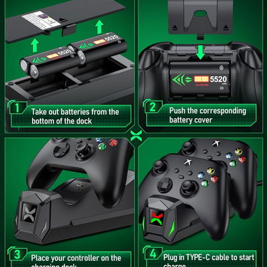 🍀Estación de Carga para Xbox 🍀 - Img 110886934