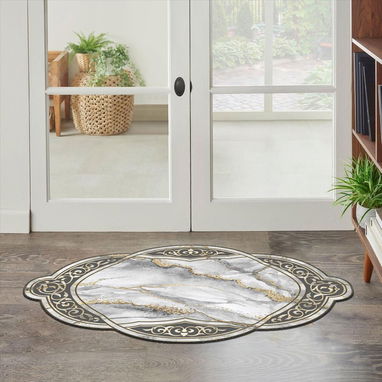 Alfombras decorativas para sala Precio: 26 mil - Medidas: 120 x 200 cm - Material: 100% Poliester - Img 118322061