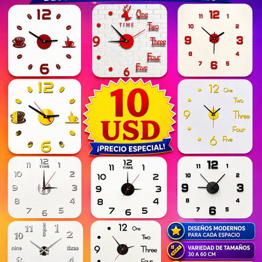 Relojes para pared - Img 119832951