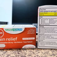 Acetaminofen paracetamol de 500mg (40 tabletas) - Img 53293327