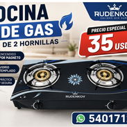 Cocina de gas de 2 hornillas - Img 56405953