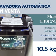🧺✨ Lavadora Automática Hisense 10.5 Kg ✨🧺 - Img 55664772