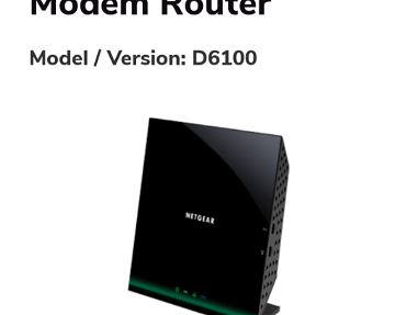 Router Netgear Modem - Img main-image
