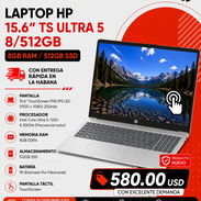 Laptop HP 15.6” Touch Core Ultra 5 8GB 512GB SSD | HP 15-fd0154wm en La Habana - Img 55054052