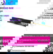🎯 Memoria RAM Crucial DDR5 8GB - Velocidad y Rendimiento Superior 🎯 Nuevas a estrenar - Img 48974258