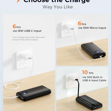 đ POWER BANK JOYFAR 30000MAH 22.5W CARGA RĂPIDA CON CABLES INTEGRADOS + PANTALLA LED ENVĂO + GARANTĂA - Img 123432320