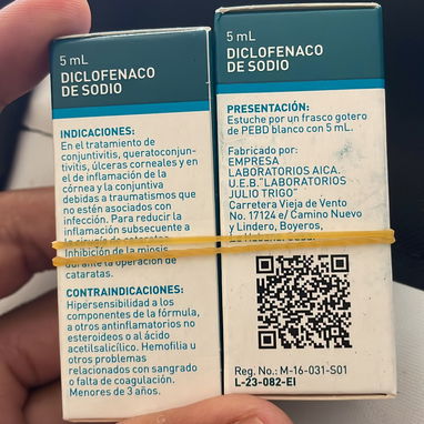 Diclofenaco(pastillas y colirio) - 2/2