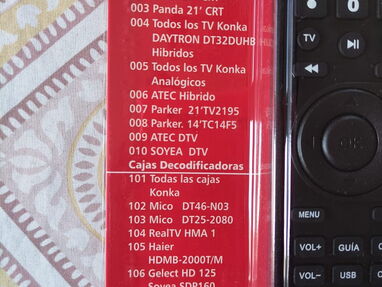 Mando de tv universal para cajitas descodificadora cubanas - Img 56916419