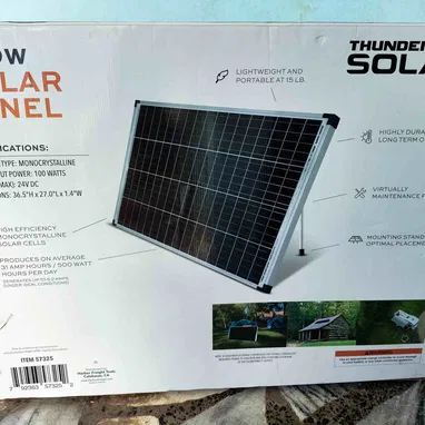 Vendo 2 paneles solares portátiles de 100 watts cada uno - Img 123851019