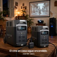 El cine en casa no se entera del apagón: 2 Delta Pro 220V con 7200 Wh - 4,300 USD - Img 58017799